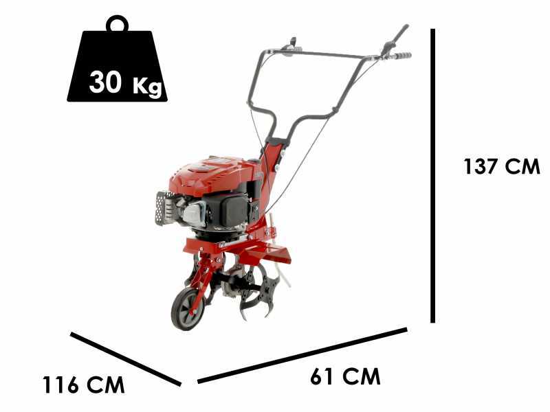 Einhell GC-MT 2536 - Motoazada de gasolina 5 HP - Motor 150cc 