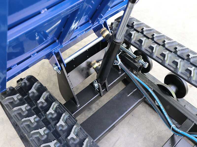 Carretilla de orugas BullMach Helios 500 D - Caj&oacute;n hidr&aacute;ulico extensible 500 Kg