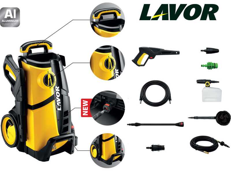 Hidrolimpiadora de agua fr&iacute;a Lavor LVR3 140 Special Edition 140 bar