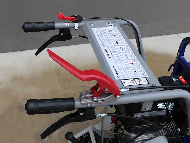 Carretilla con motor de orugas BullMach Helios 320 F  con laterales plegables, carga 320 kg
