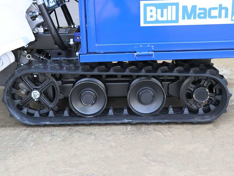 Carretilla con motor de orugas BullMach Helios 320 F  con laterales plegables, carga 320 kg