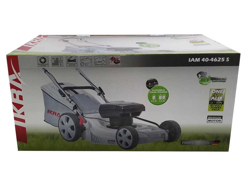 Cortac&eacute;sped autopropulsado de bater&iacute;a  IKRA IAM 40-4625 S - 40V - 2,5Ah