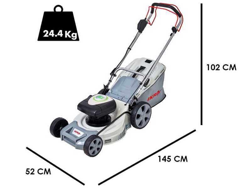 Cortac&eacute;sped autopropulsado de bater&iacute;a  IKRA IAM 40-4625 S - 40V - 2,5Ah