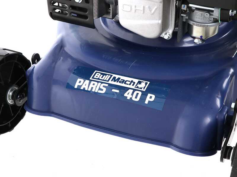 Cortac&eacute;sped de empuje BullMach PARIS - 40 P - Motor de gasolina 4HP - corte de 40cm