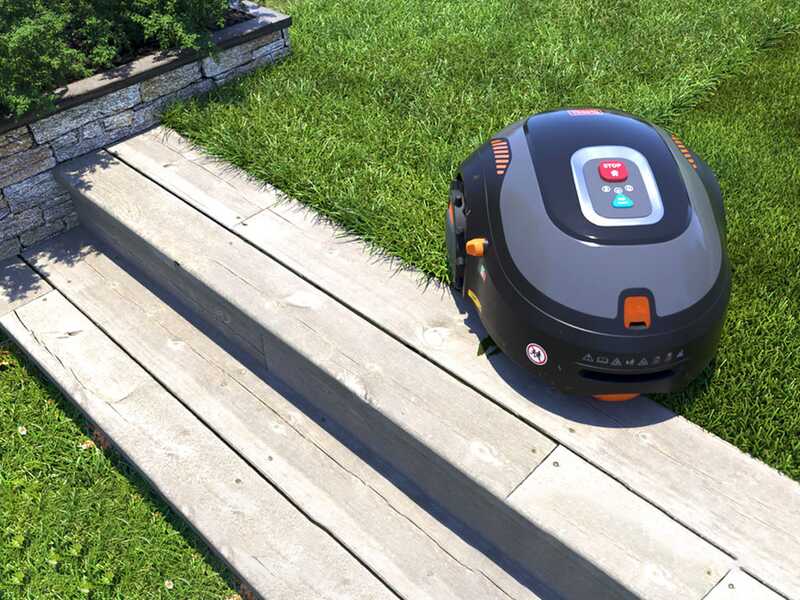 Black &amp; Decker BCRMW123-QW - Robot cortac&eacute;sped - con per&iacute;metro - Bater&iacute;a de litio 12V