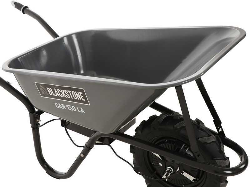 Carretilla de bater&iacute;a BlackStone CAR 150-M80 - Bater&iacute;a de 24V/12Ah