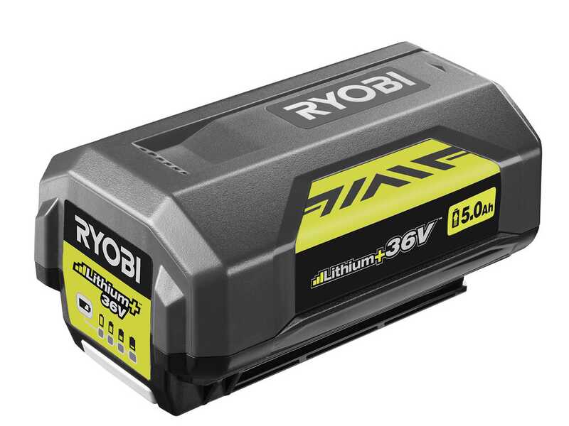 Ryobi RY36CSX35A-150 - Electrosierra de bater&iacute;a 36V 5Ah - Espada de 35 cm