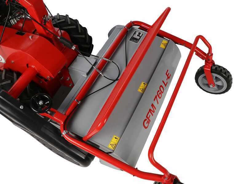 GeoTech-Pro GFM 760 L-E - Desbrozadora profesional de martillos - Loncin G420FD
