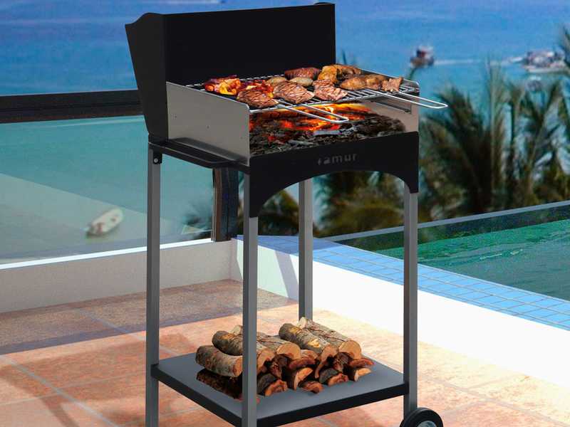 BBQ-Toro Juego de Accesorios de Acero Inoxidable para la Plancha de  Barbacoa, 9 Piezas, Parrilla