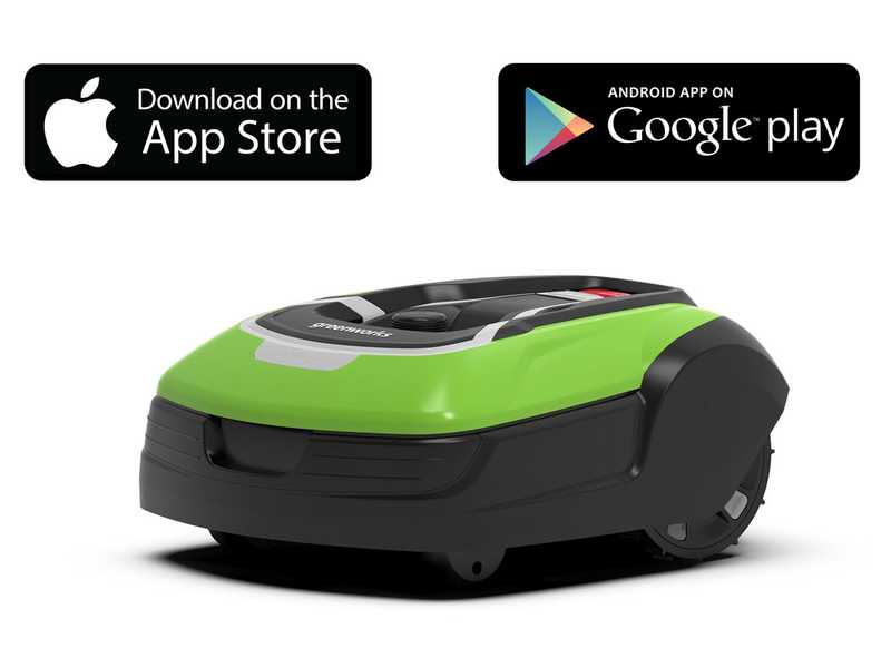 Greenworks OPTIMOW 10 GRL110 - Robot cortac&eacute;sped - con cable perimetral