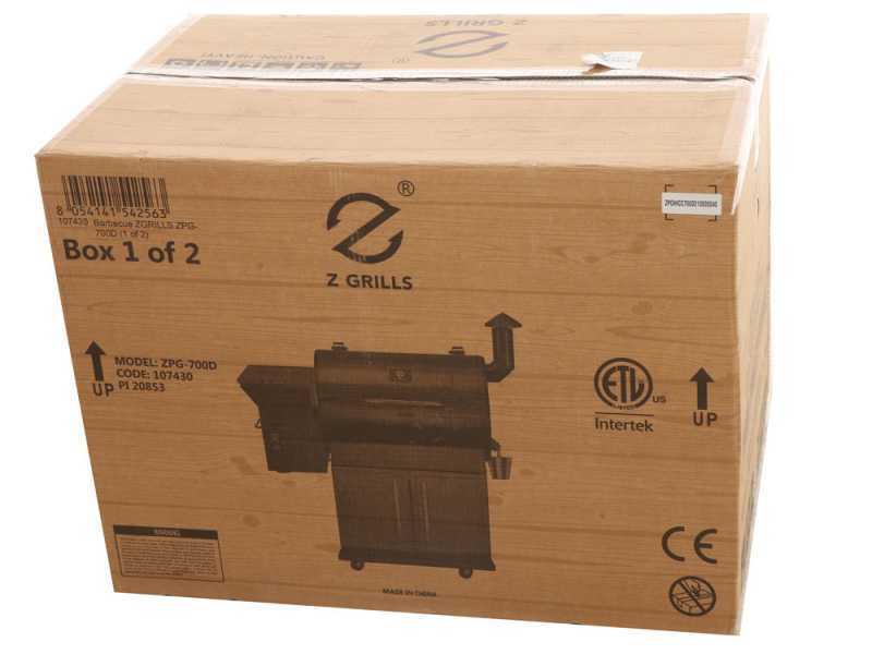 ZGrills ZPG-700D - Barbacoa de pellet