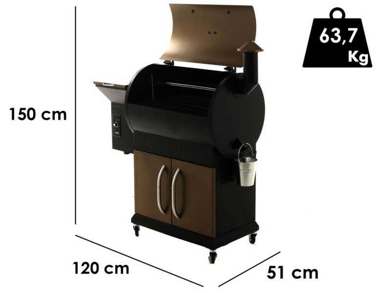 ZGrills ZPG-700D - Barbacoa de pellet