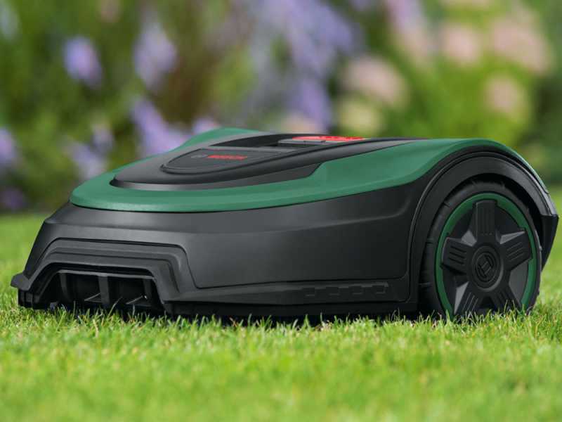 Robot cortac&eacute;sped Bosch Indego S+ 500 - robot con bater&iacute;a de litio 18 V