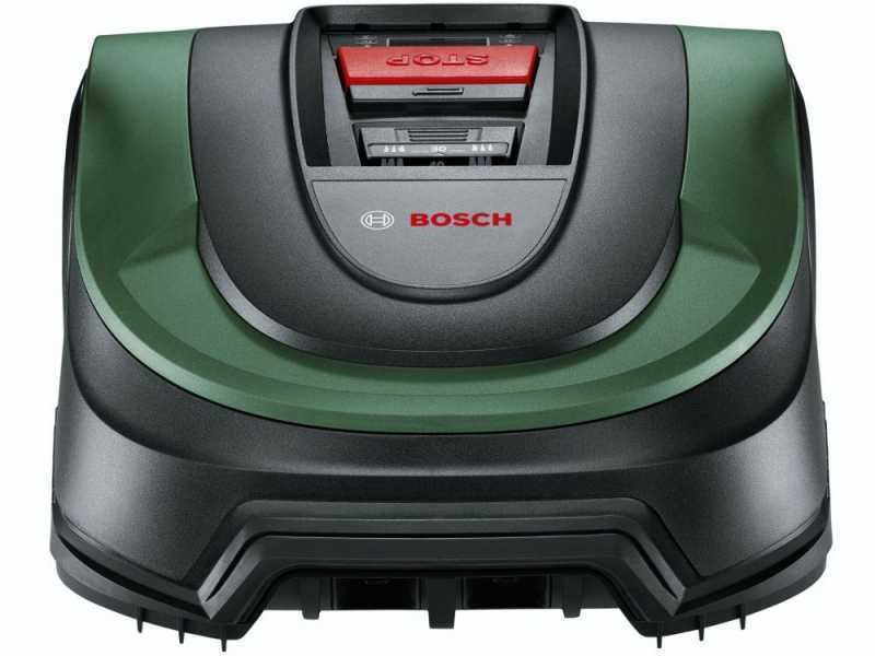 Robot cortac&eacute;sped Bosch Indego M 700 - robot con bater&iacute;a de litio 18 V
