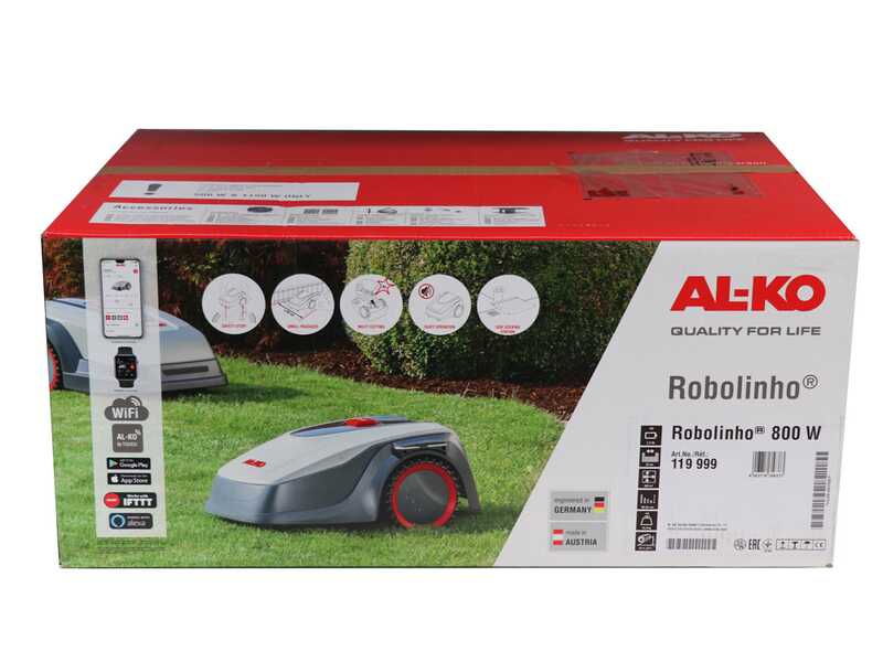 Robolinho AL-KO 800 W - Robot cortac&eacute;sped - Con cable perimetral