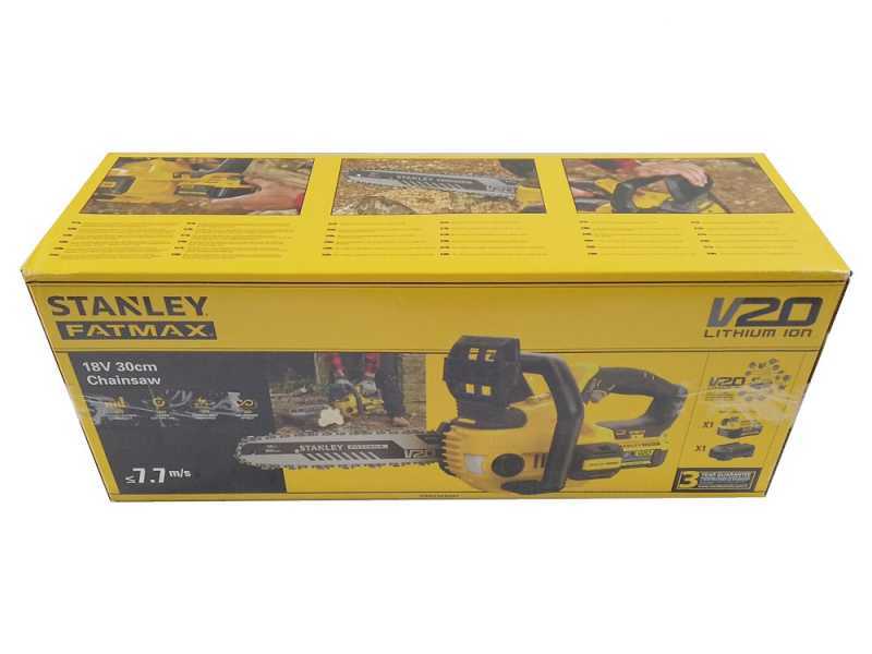 Stanley Fatmax V20 - Electrosierra de bater&iacute;a 18V 4Ah - Espada de 30cm