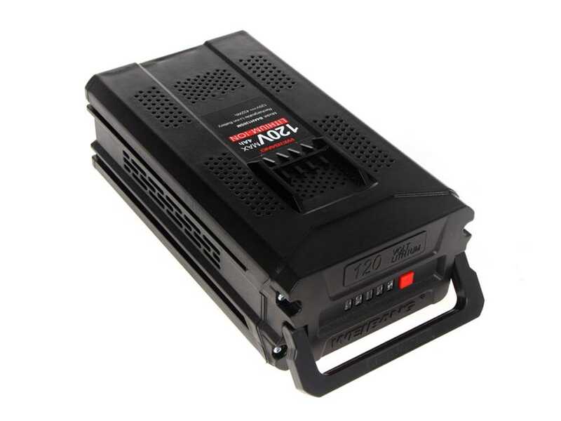 Cortac&eacute;sped  autopropulsado de bater&iacute;a WEIBANG WB502SE3 - Motor de 120V/4Ah - 4en1