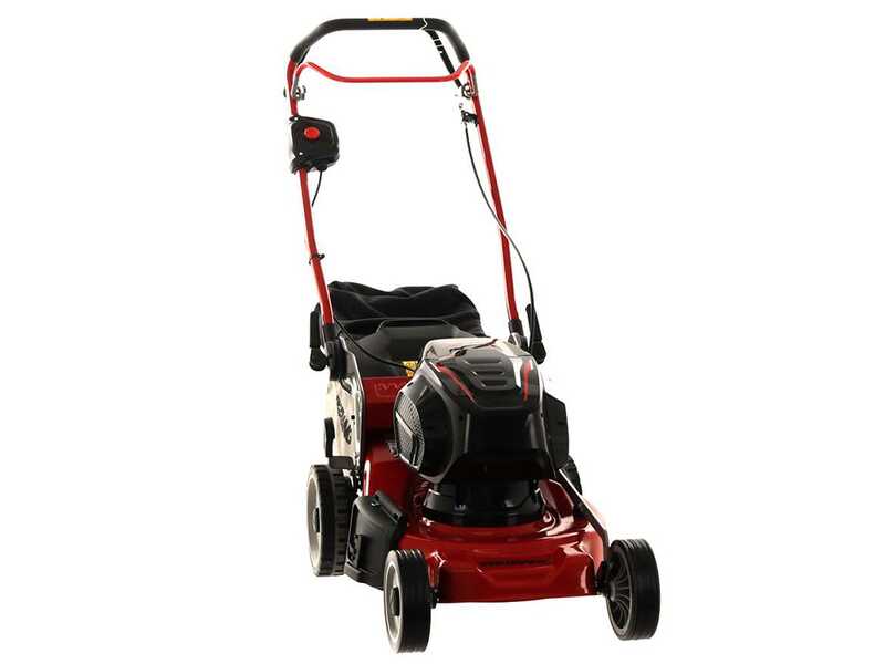 Cortac&eacute;sped  autopropulsado de bater&iacute;a WEIBANG WB502SE3 - Motor de 120V/4Ah - 4en1