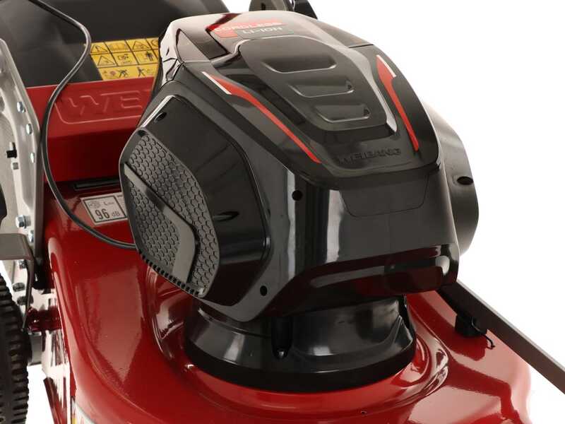 Cortac&eacute;sped  autopropulsado de bater&iacute;a WEIBANG WB502SE3 - Motor de 120V/4Ah - 4en1
