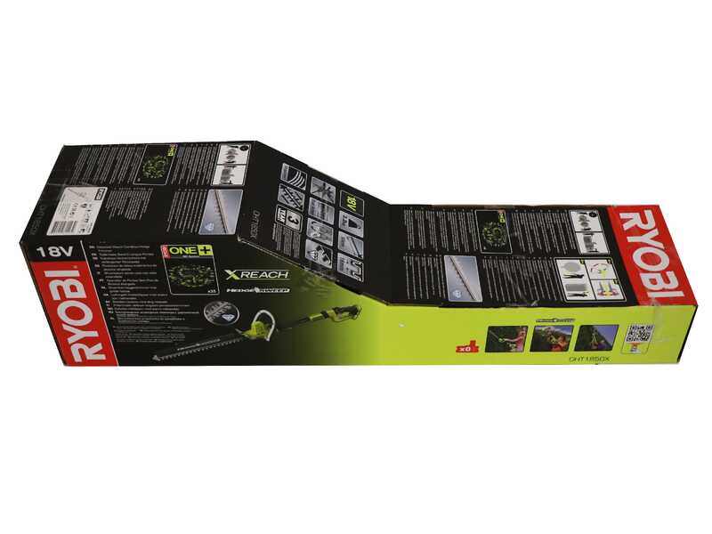 Cortasetos el&eacute;ctrico de bater&iacute;a RYOBI OHT1850X - 18V - cuchilla de 50cm - SIN BATER&Iacute;A NI CARGADOR