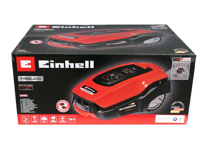 Einhell FREELEXO - Robot cortac&eacute;sped - Bater&iacute;a de litio 18V 4Ah