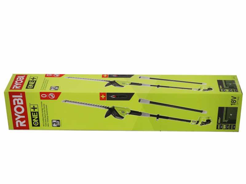 Cortasetos telesc&oacute;pico de bater&iacute;a RYOBI OPT1845 - 18V - orientable - cuchilla de 45 cm - BATER&Iacute;AS Y CARGADOR NO INCLUIDOS