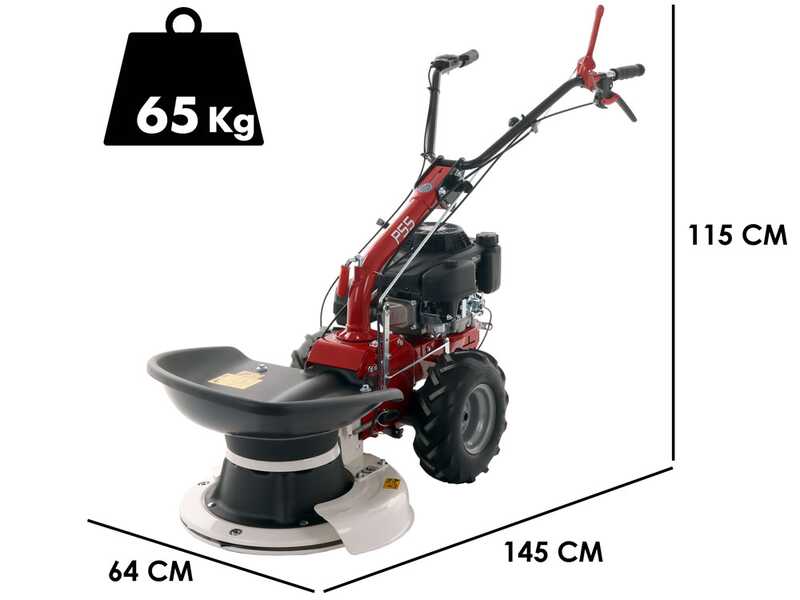Eurosystems P55 - Motosegadora multifunci&oacute;n rotativa - Loncin 196cc