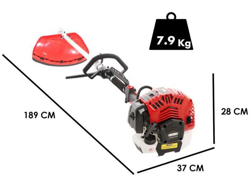 GeoTech GT-2 43 L - Desbrozadora de gasolina multifunci&oacute;n