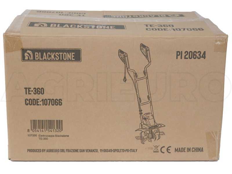 BlackStone TE-360 - Motoazada el&eacute;ctrica - 1050 W - 4 series de azadas
