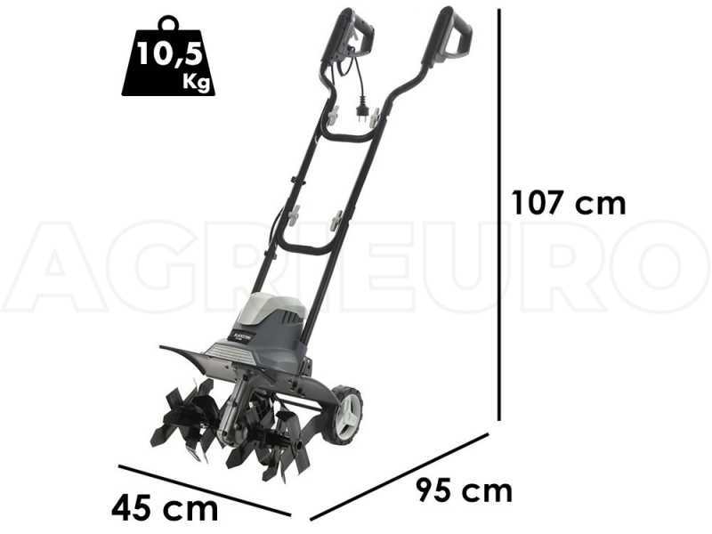 BlackStone TE-450 - Motoazada el&eacute;ctrica - 1500 W - 6 series de azadas