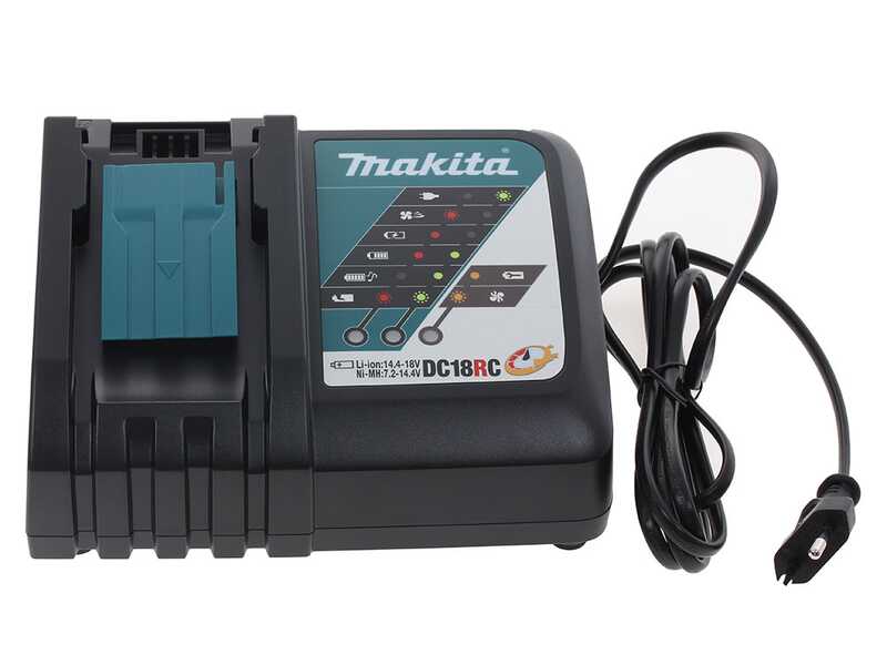 Cortasetos de bater&iacute;a 36V multifunci&oacute;n Makita DUX60 - Bater&iacute;as 2x18V 3Ah