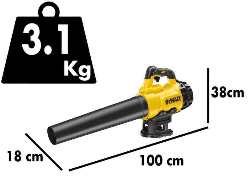 Soplador de hojas DeWalt DCM562P1-QW - SIN BATER&Iacute;A NI CARGADOR