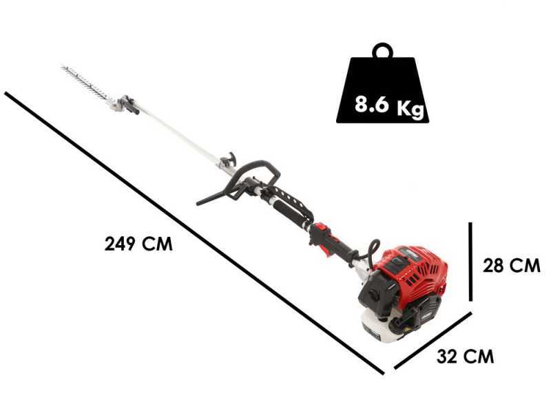 Cortasetos de mezcla 2 tiempos GeoTech GT-2 43 L - 43 cc