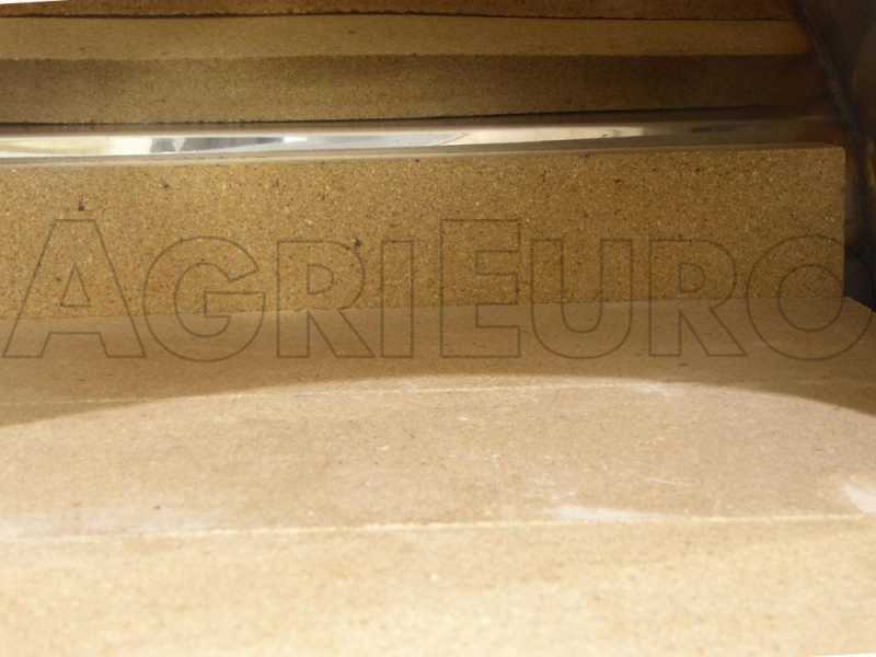 Horno de le&ntilde;a Profesional INOX F00100 - 10 pizzas