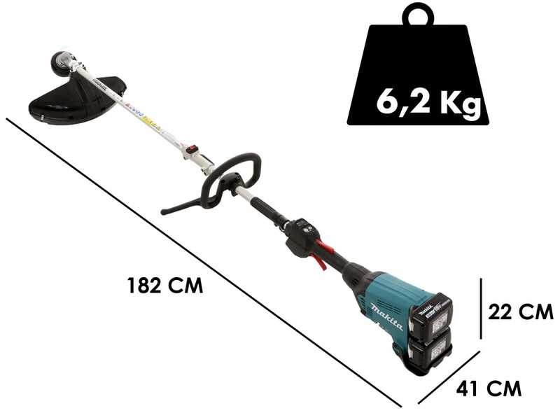 Makita DUX60 - Desbrozadora multifunci&oacute;n de bater&iacute;a - 36V - 5Ah