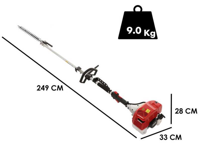 Cortasetos de mezcla GeoTech GT-2 58 L - 58 cc