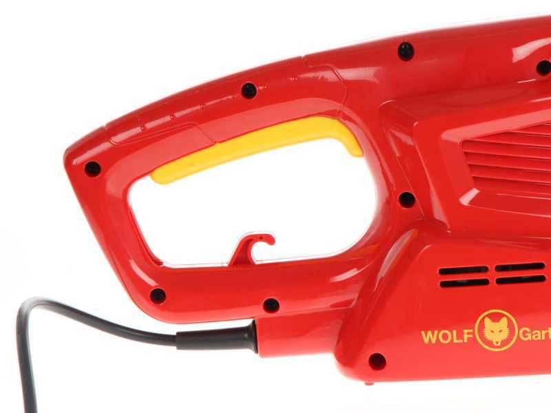 Cortasetos el&eacute;ctrico Wolf Garten Lycos E/420 H - de 420 W con espada de 45 cm