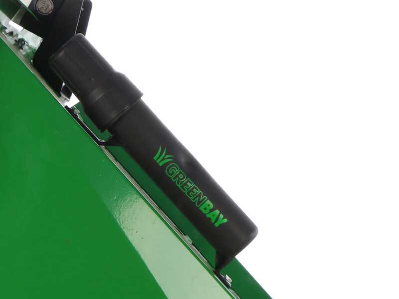Biotrituradora de gasolina profesional GreenBay GB-WDC 120 LE motor Loncin G420FD de 15 HP