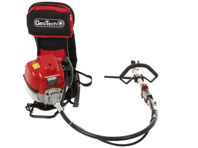GeoTech GT-4 36 BP - Desbrozadora de mochila multifunci&oacute;n de gasolina 4 tiempos