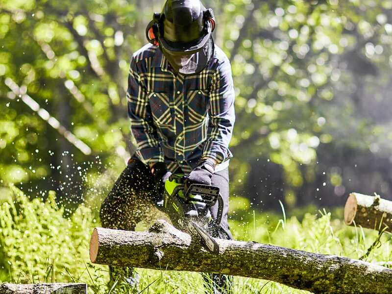 GreenWorks GD60CS40 - Electrosierra de bater&iacute;a - Espada de 41 cm - BATER&Iacute;A Y CARGADOR NO EST&Aacute;N INCLUIDOS