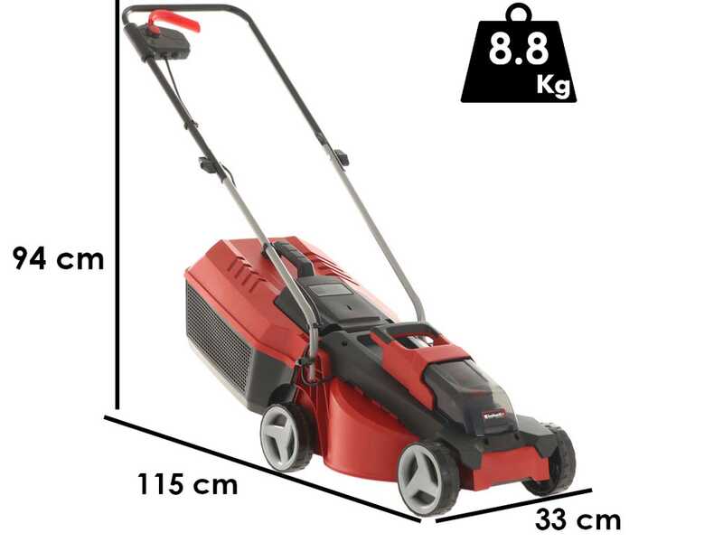 Einhell GE-CM 18/30 Li PXC - Cortac&eacute;sped de bater&iacute;a -18V 4Ah - Corte de 30 cm