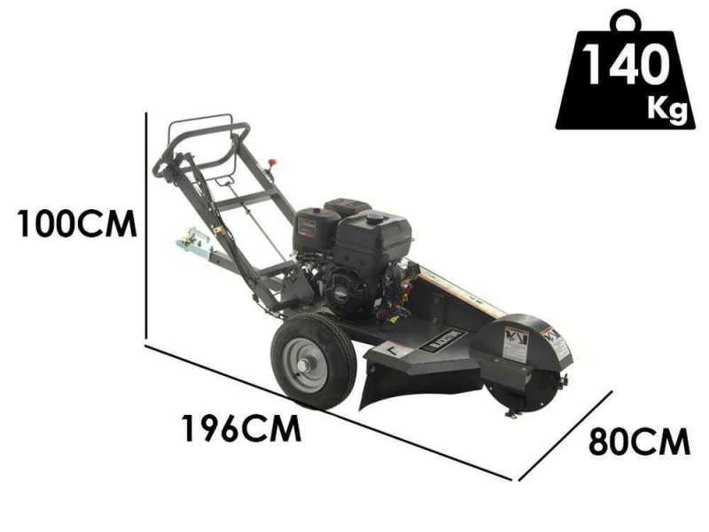 BlackStone SG 420 B&amp;S ES PRO - Destoconadora - Motor B&amp;S XR2100 420cc - Rotor de corte con 8 fresas de carburo de tungsteno