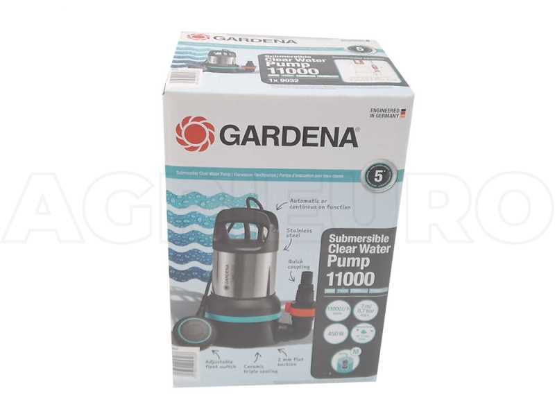 Bomba sumergible para aguas limpias Gardena 11000 art 9032-20