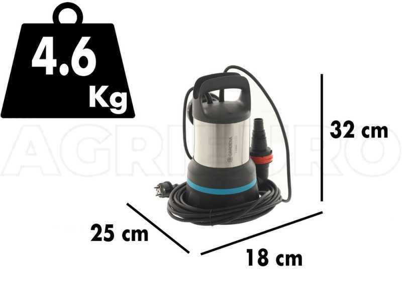 Bomba sumergible para aguas limpias Gardena 11000 art 9032-20