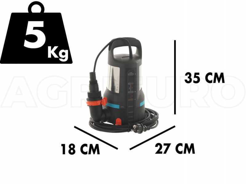 Gardena 11000 Aquasensor - Bomba sumergible para agua limpia