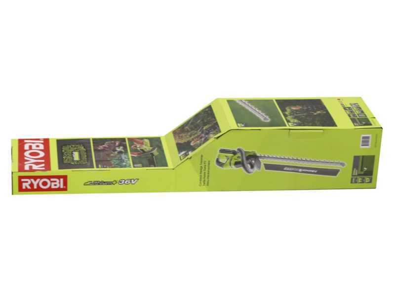 Cortasetos de bater&iacute;a RHT36B61R - MAX POWER 36 V - 2 Ah - Espada 60 cm