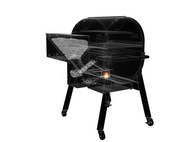 Weber Smoke Fire EX4 GBS - Barbacoa de pellet