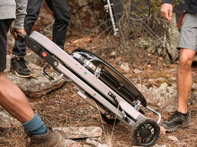 Weber Traveler 9010053 - Barbacoa de gas port&aacute;til