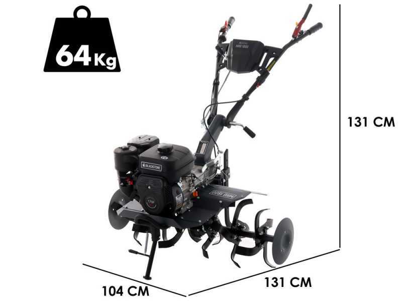 BlackStone MHG 1800 - Motoazada de gasolina de 212cc - 7 HP