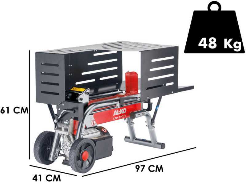 AL-KO LSH 370/4 - Astilladora de le&ntilde;a el&eacute;ctrica - horizontal - 230V